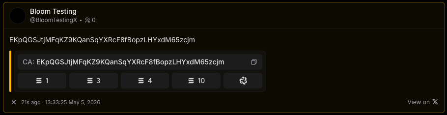 Trading from the feed